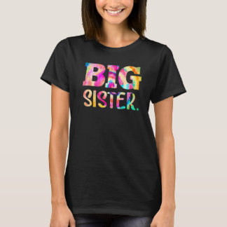 妊娠絞り染めすぐにSistになるビッグシスを促進 Tシャツ