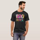 妊娠絞り染めすぐにSistになるビッグシスを促進 Tシャツ (正面フル)