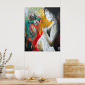 妊娠絵画の ポスター (キッチン)