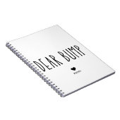 妊娠親愛日記ラブママ ノートブック (右側)