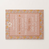 妊娠記ユニーク述ギフトヴィンテージレトロ ジグソーパズル (横)