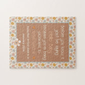 妊娠記ユニーク述ギフトヴィンテージレトロ ジグソーパズル (横)