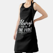 妊娠読プリント エプロン (インサイチュ)