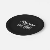 妊娠読プリント ペーパープレート (アングル)