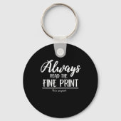 妊娠読発表素晴らしプリント キーホルダー (正面)