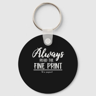 妊娠読発表素晴らしプリント キーホルダー