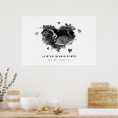 妊娠超音波発来表の発表 ポスター (キッチン)