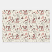 妊娠 ラッピングペーパーシート (正面)