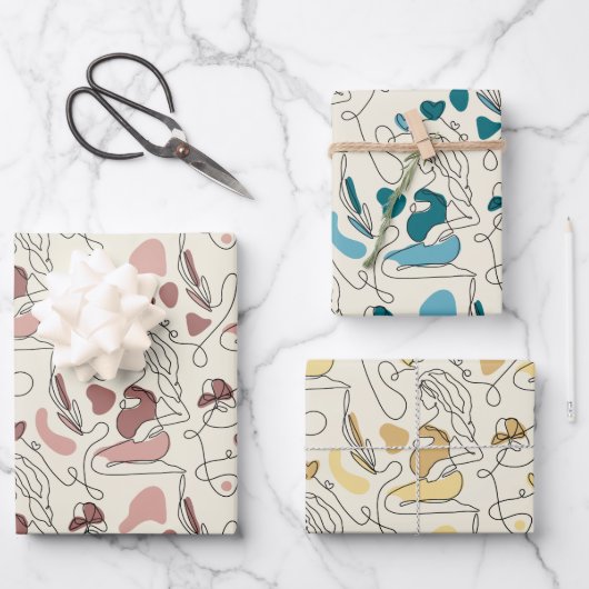 妊娠 ラッピングペーパーシート (正面)