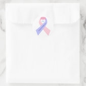 妊娠・乳児喪失ステッカー ラウンドシール (バッグ)