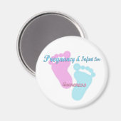 妊娠・乳児喪失認識度 マグネット (正面/裏面)