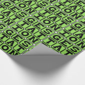 妊娠、妊娠のプロセス ラッピングペーパー (角)