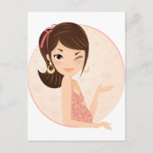 妊娠 案内ポストカード (正面)