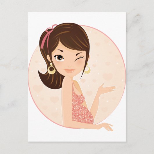 妊娠 案内ポストカード (正面)