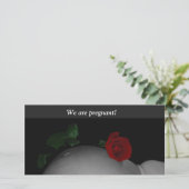 妊娠 案内状 (スタンド正面)