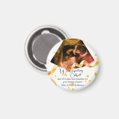 妊娠 赤ちゃん 超音波写真 ソノグラム写真 マグネット (正面/裏面)