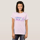 妊娠 Tシャツ (正面フル)