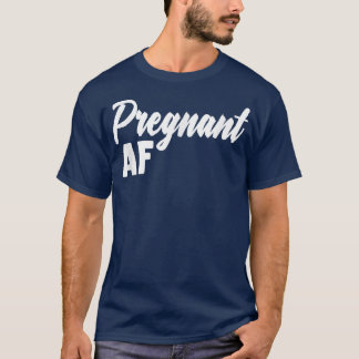 妊娠AFママ妊娠告知Tシャツ Tシャツ