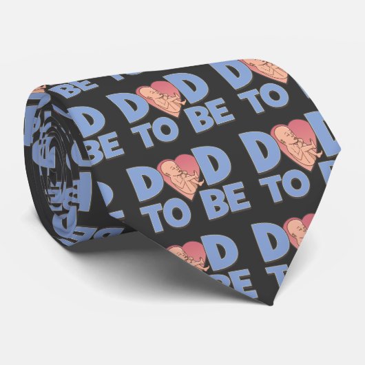 妊婦のがあるパパ ネクタイ (ロール)