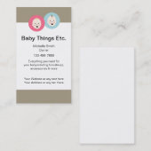 妊婦のな店の名刺 名刺 (正面/裏面)