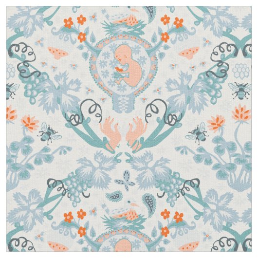 妊婦のな生地 ファブリック (クローズアップ)