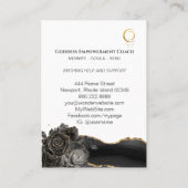 *~*妊婦のダウラ·ミッドウィフ出産 名刺 (裏面)