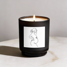 妊婦の優雅さ：妊婦ラインアート