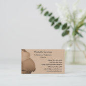 妊婦の名刺 コーリングカード (スタンド正面)