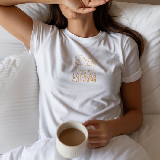 妊婦の最初の母の日 イエロー Tシャツ