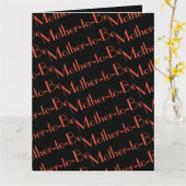 妊婦カード カード (黄色い花)