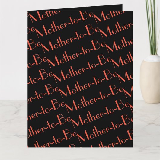 妊婦カード カード (正面)