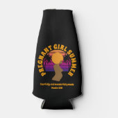 妊婦サマーアフロクイーンクリスチャン ボトルクーラー (正面)