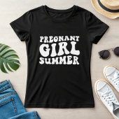 妊婦サマー、楽しいマタニティサマー Tシャツ