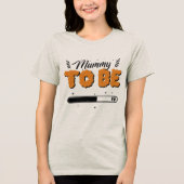 妊婦ハロウィーン トライブレンドTシャツ (正面)