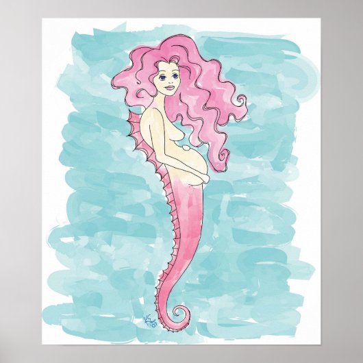 妊婦プリント ポスター (正面)