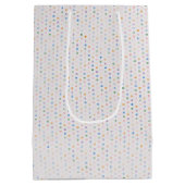 妊婦水玉模様 ミディアムペーパーバッグ (裏面)