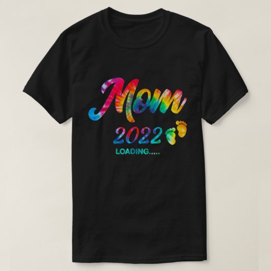 妊婦2022母親の妊娠妊娠プレグナをロード Tシャツ (デザイン正面)