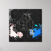 妊婦 キャンバスプリント (正面)