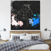 妊婦 キャンバスプリント (インサイチュ (寝室))