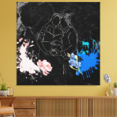 妊婦 キャンバスプリント (インサイチュ (リビング))