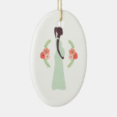 妊婦 セラミックオーナメント (右)