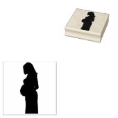 妊婦 ラバースタンプ (押印)