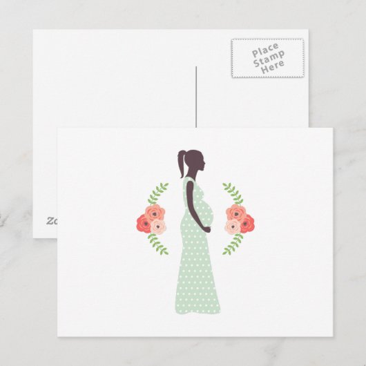 妊婦 案内ポストカード (正面/裏面)