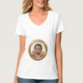 妊婦 - Tシャツ (正面)