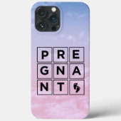 妊婦iPhoneケース Case-Mate iPhoneケース (裏面)
