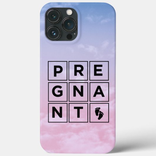妊婦iPhoneケース Case-Mate iPhoneケース (裏面)