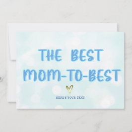 妊産婦のための母の日カード サンキューカード