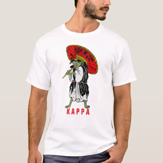 妖怪シリーズ:河童 Tシャツ (正面)