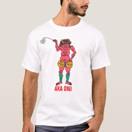 妖怪シリーズ: 赤鬼 Tシャツ