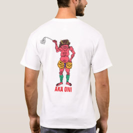 妖怪シリーズ: 赤鬼 Tシャツ
